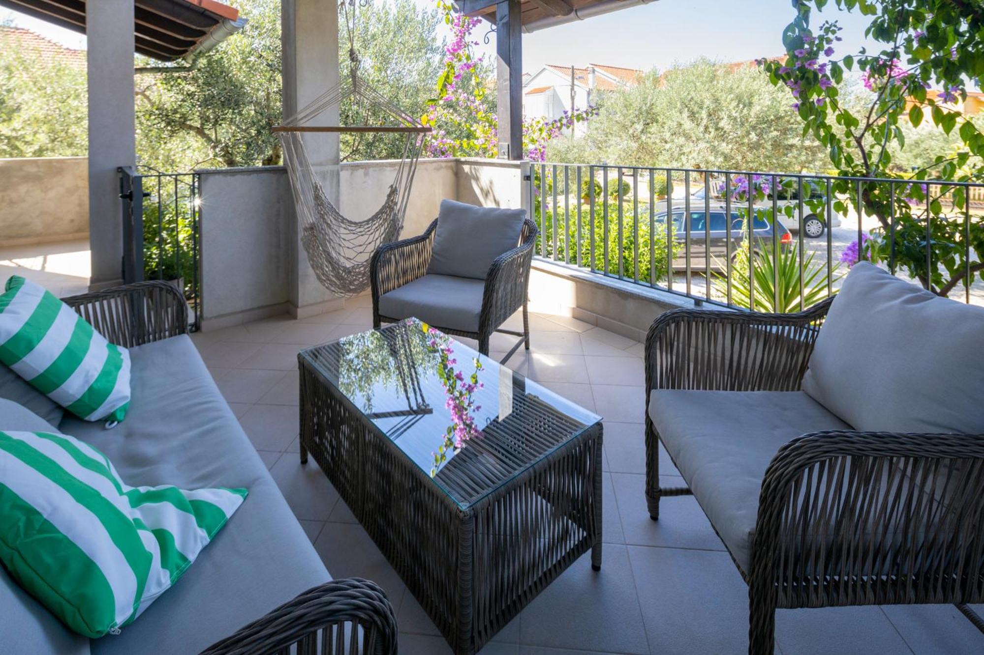 Lumaja Luxury Apartman Biograd na Moru Kültér fotó